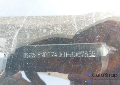 2017 Hyundai Elantra Se from USA, damaged, VIN 5NPD74LF1HH067855